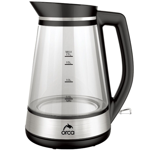Picture of Orca Glass Kettle 1850 Watts 1.7 Liters - OR-KEGS5816-GS