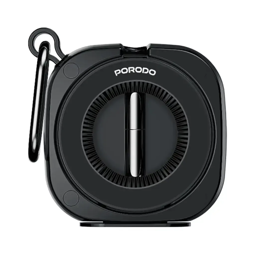 Picture of Porodo Loop Magnetic Phone Holder with Adjustable Travel Base - Black 