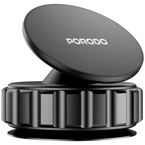 Picture of Porodo Multi-Surface Vacuum Suction Phone Holder-Black