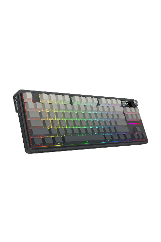 Picture of Redragon K743SP-RGB-PRO Antonium LCD Black 75% Customisable RGB Mechanical Gaming Keyboard - Grey