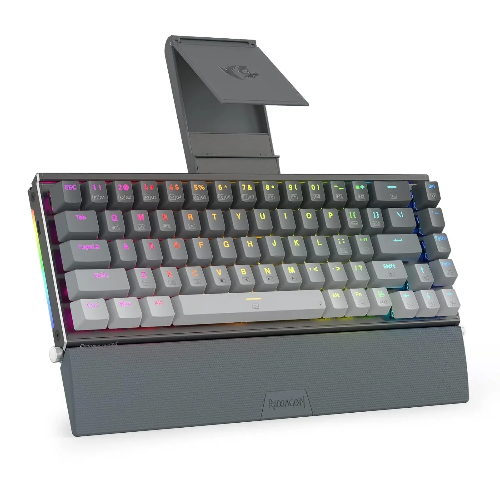 Picture of Redragon K641 PRO 65% Aluminum RGB Mechanical Gaming Keyboard - Grey