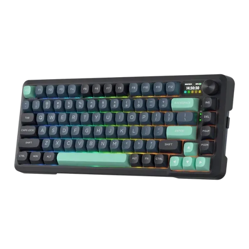 Picture of Redragon BEHEMOTH K724 PRO 75% Mechanical Gaming Keyboard - Black/Green