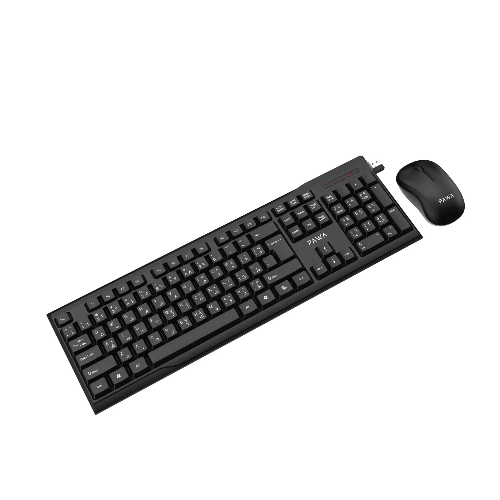 Picture of Pawa 2.4GHz Wireless Keyboard & Mouse Set- Black