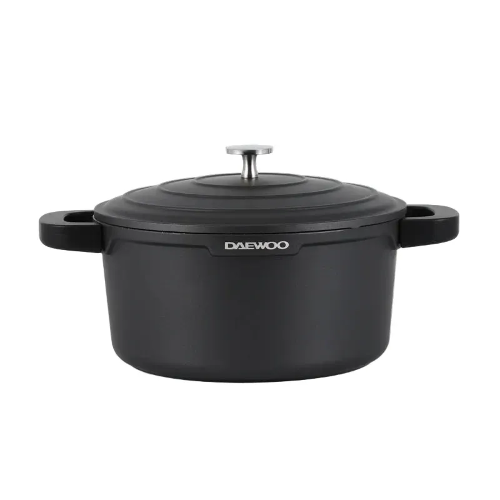 Picture of Daewoo 24cm Granite Casserole Pot with Lid - DASAG24 (2-Year Warranty)