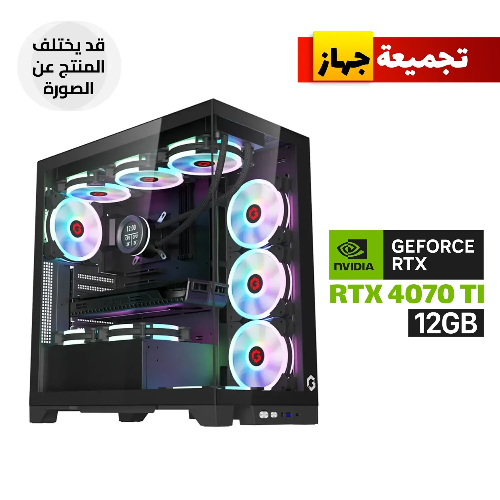 Picture of Gaming PC - Intel Core i9-12900K Processor, ASUS Z790-P WIFI MotherBoard, 32GB DDR5 RAM, 1TB SSD NVMe, RTX 4070 Ti 12GB VGA, L360 Liquid Cooler, 850 WATT GOLD PSU, GameOn Emperor Mid Night IV Mid Tower Case with 7 ARGB Fans, Windows 11 Pro (License)