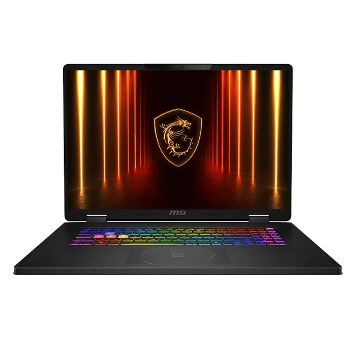 Picture of MSI Crosshair 18 HX AI A2XWGKG Gaming Laptop, Intel Core Ultra 9 275HX Processor, 32GB DDR5 RAM, 1TB NVMe Gen4x4 SSD, NVIDIA GeForce RTX 5070 8GB GPU, 18" QHD+ IPS 240Hz Display, RGB backlit keyboard, Windows 11 Home - Black