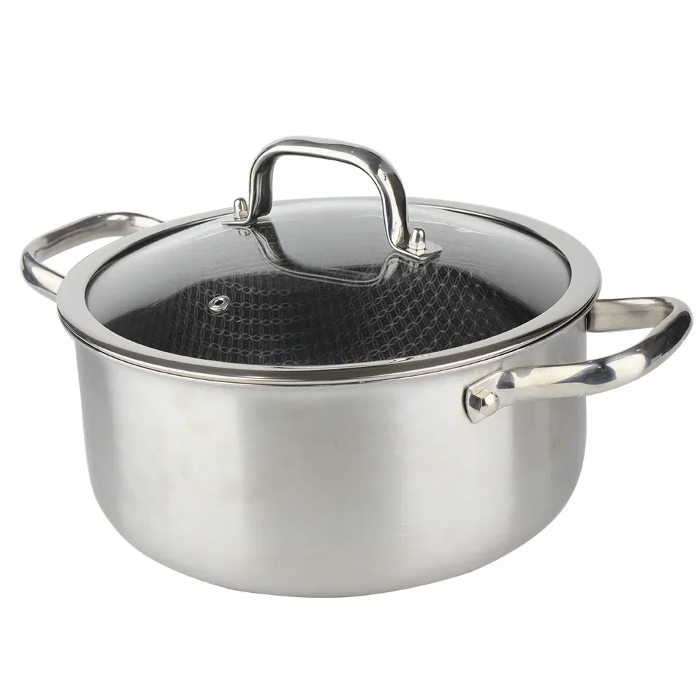 Picture of 28cm Casserole with wide side glass lid