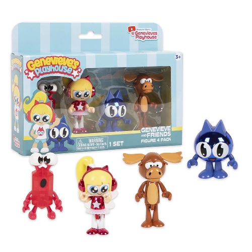 Picture of (Kids Toys) Genevieve's Playhouse Figure 4pk