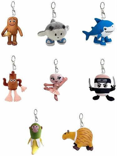 Picture of (Kids Toys) Italian Brainrot Plush Keychain 10cm (PDQ)