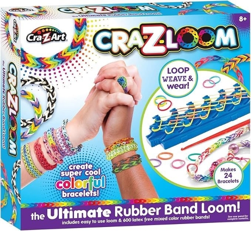 Picture of (Kids Toys) CraZLoom Ultimate Rubber Band Loom asstd