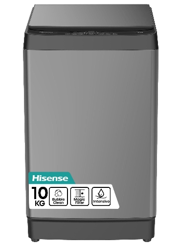 Picture of HISENSE Top-loading washing machine, 10 KG Capacity WT3K1023UT - Grey
