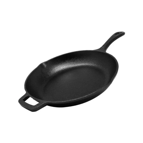 Picture of Westinghouse 26 cm Pre-Seasoned Cast Iron Skillet with Pour Spouts – Black