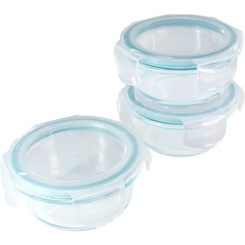 Picture of Westinghouse, 3-Piece Round Glass Storage Set