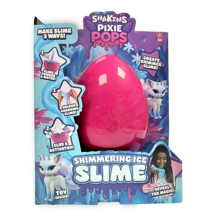 Picture of (Kids Toys) Shakems Pixie Pops Shimmering Slime (20cm)