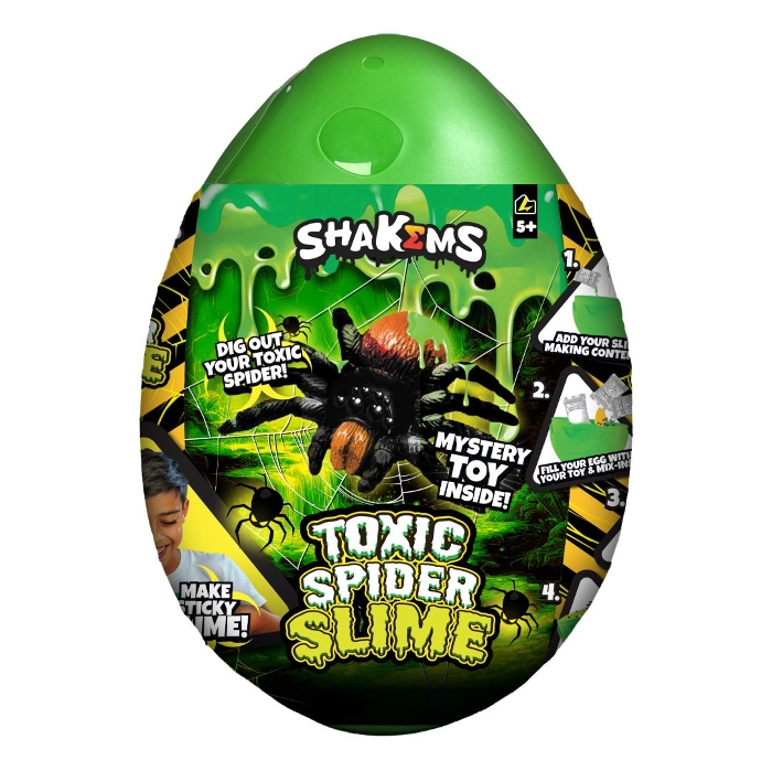 Picture of (Kids Toys) Shakems Toxic Spider Slime  (30cm)
