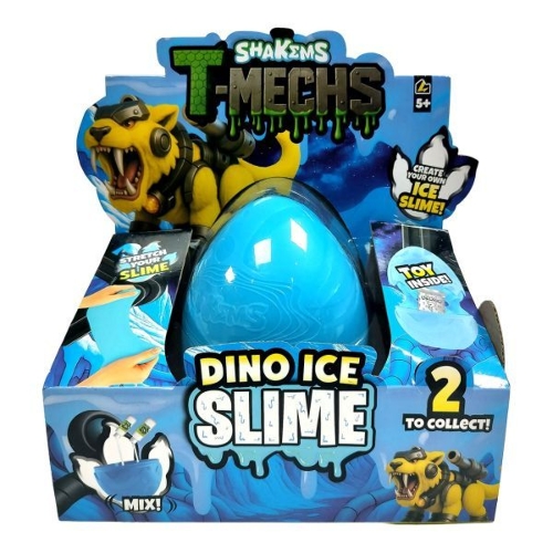 Picture of (Kids Toys) Shakems T-Mechs Dino Ice Slime (13Cm) 