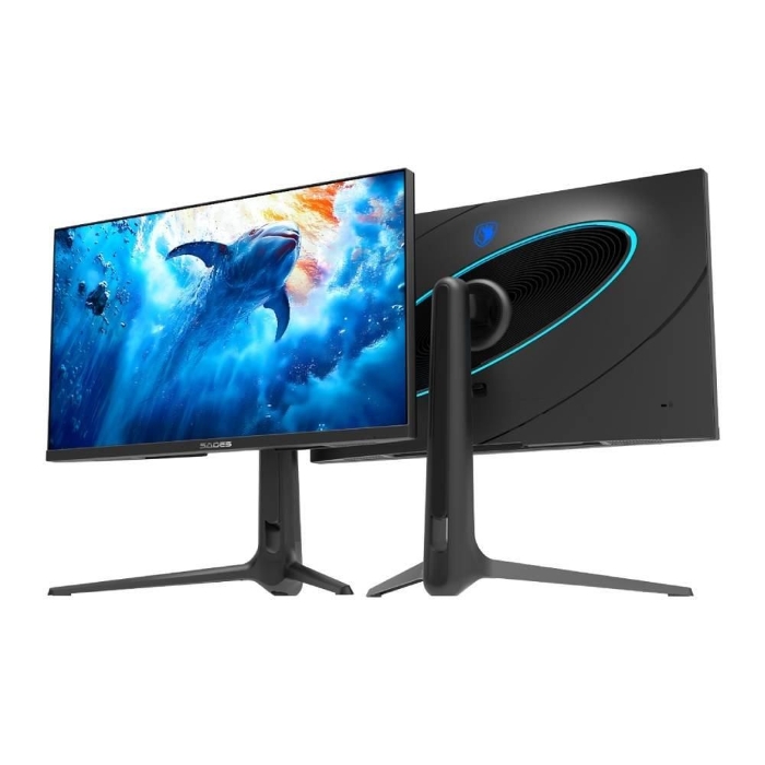 صورة شاشة ألعاب مسطحة Sades RS-Dolphin، بمعدل تحديث 160 هرتز، دقة UHD، زمن استجابة 0.5 مللي ثانية، مقاس 27 بوصة، طراز SA-F01U27 - أسود