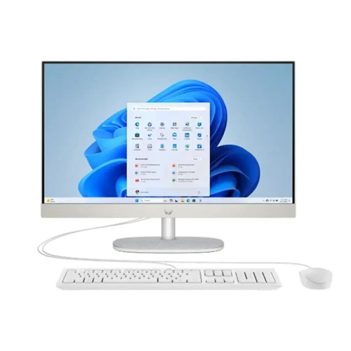 Picture of HP 24-CR0064NE AIO PC - i7-1355U / 16GB / 512GB (NVMe M.2 SSD) / 23.8" FHD Touch / 1YW / Shell White - Desktop
