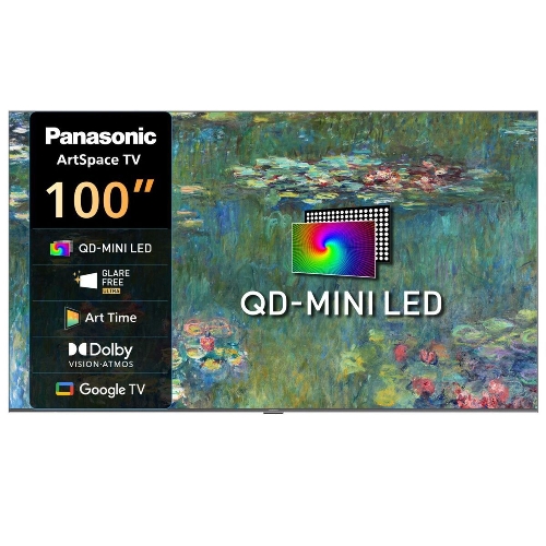 صورة باناسونيك تلفزيون جوجل بدقة 4K وتقنية ميني إل إي دي ومقاس 100 بوصة - TN-100W95CGU