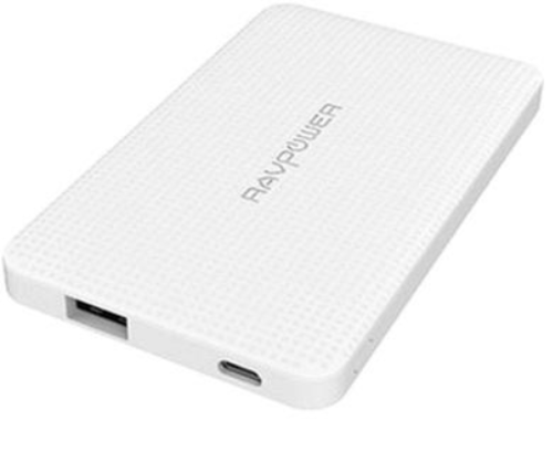 Picture of RAVPower RP-PB093 5000mAh Power Bank  White 