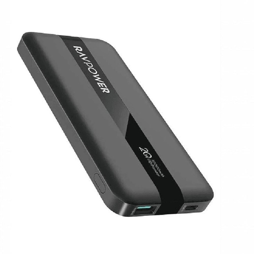Picture of RAVPower RP-PB236 RAVPower RP-PB1236 PD Pioneer 20W 3-Port 10000mAh Power Bank Black global global Black 