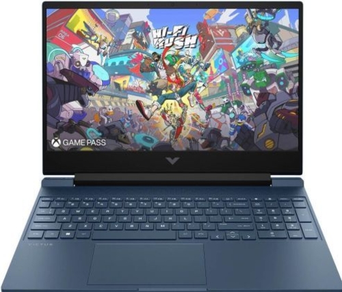 Picture of HP Victus 15-fb3024ne 144Hz IPS 15.6"FHD Ryzen 7-7445HS / 16GB DDR5 RAM / 512GB NVMe SSD / NVIDIA RTX3050 6GB VGA / DOS / 1YW / Performance Blue - Gaming Laptop