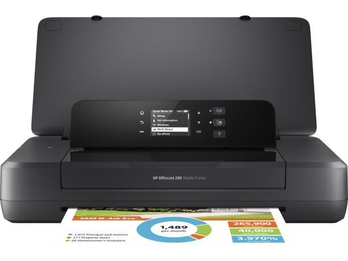 Picture of HP OfficeJet 202 Mobile Printer