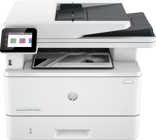 Picture of HP LaserJet Pro MFP 4103fdw Printer