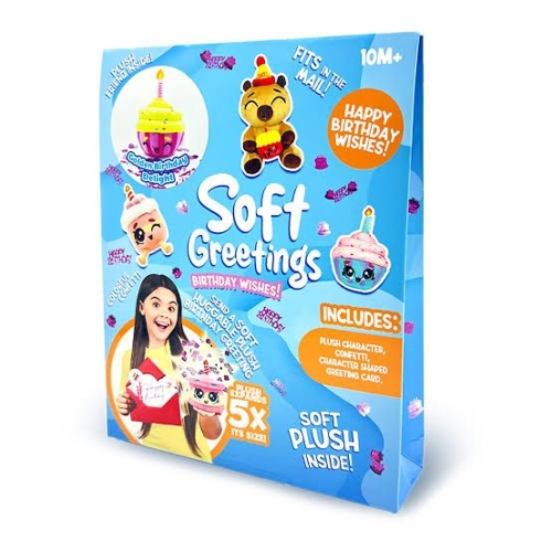 Picture of (Kids Toys) Soft Greetings Birthday