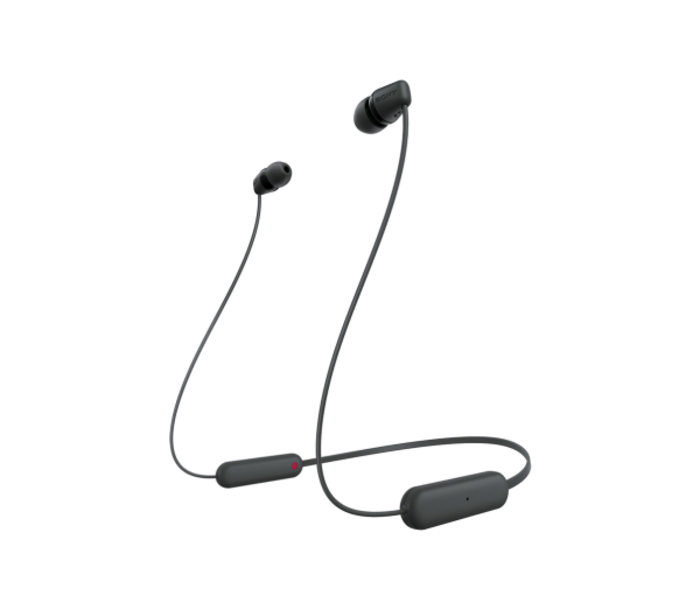 Picture of Sony Wireless In Ear Bt Earphones With Mic, WI-C100/B - Black