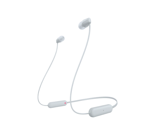 Picture of Sony Wireless In Ear Bt Earphones With Mic, WI-C100/W - White