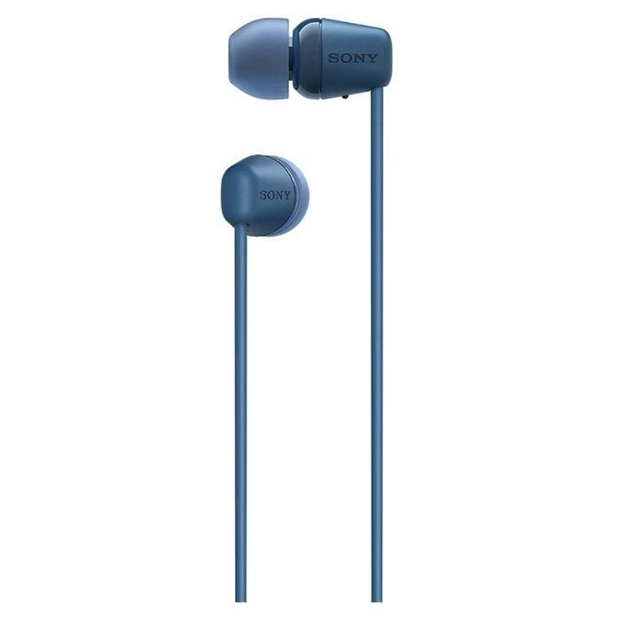 Picture of Sony Wireless In Ear Bluetooth Earphones With Mic, WI-C100/L - Blue