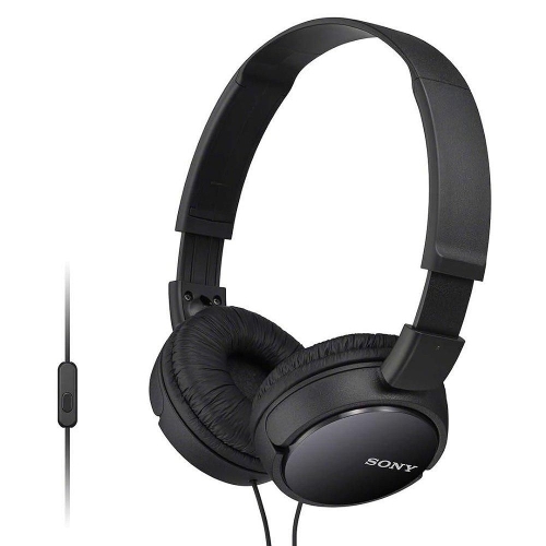 Picture of Sony Wired On-Ear Stereo Headphones (MDR-ZX110 ) - Black