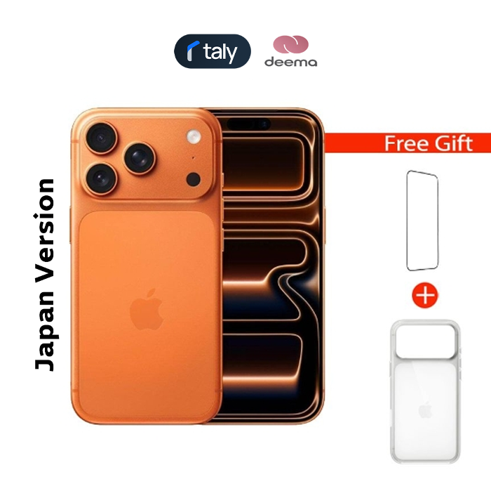 صورة ابل ايفون 17 برو ماكس 6.9 512 جيجا- برتقالي (النسخة اليابانية) مع هدية مجانية