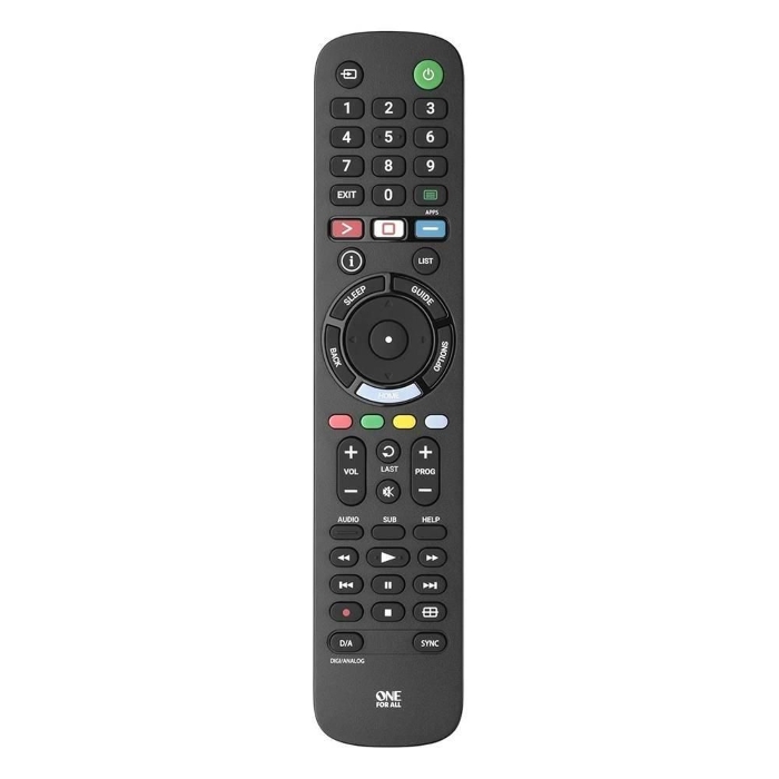 Picture of ONE FOR ALL Sony TV Remote, URC4912 - Black
