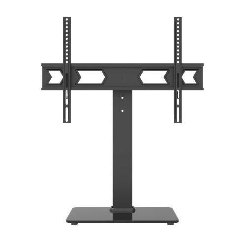 Picture of Wansa Glass Basement TV Stand, Fits 32- 65inches, 45kg Loading Capacity, STS02-64 - Black