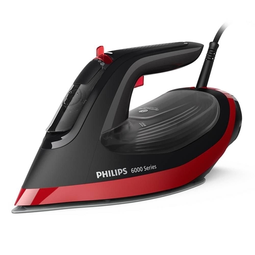 Picture of Philips 6000 Series Steam Iron, 2800 W, DST6130/46 - Black & Red.