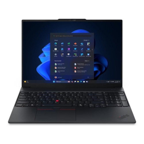 Picture of Lenovo ThinkPad E14 Laptop, Intel Core Ultra 7, 16 GB RAM, 1TB SSD, 14-Inch, Intel Arc Graphics, Bundled with DOS + Window 11, 21U20068GR - Black