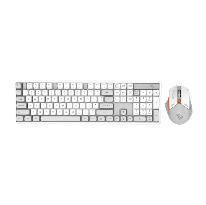 Picture of Porodo Gaming Wireless Keyboard Mouse Set 2.4GHz 1600 DPI