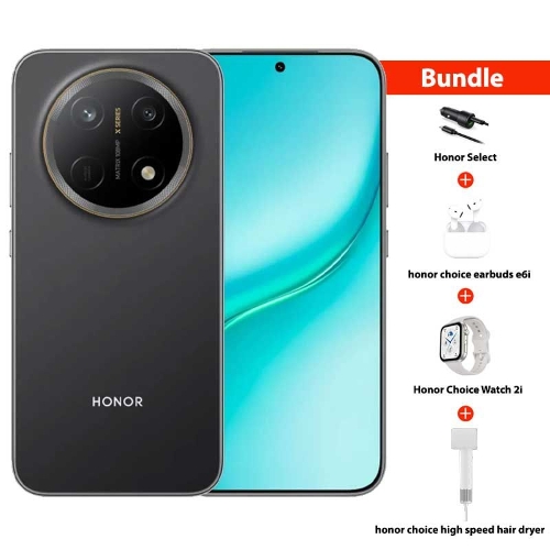 Picture of Pre-Order Honor X9e Pro 5G (8GB RAM + 256GB Memory) - Midnight Black With Bundle