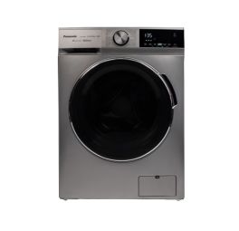 Panasonic Front Load Washer, Dryer 8-12 KG, 1400 RPM, 14 Programs, Silver - NA-S128M4LAS