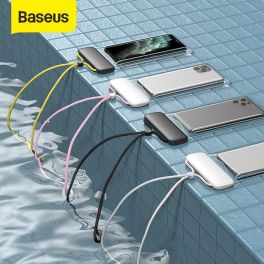 Baseus 7.2Inch Floating Airbag Swimming Bag Waterproof Mobile Phone 