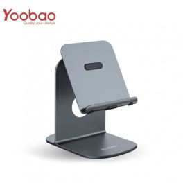 Yoobao B4 سبائك الألومنيوم قابلة للطي دائم حامل هاتف لوحي سطح المكتب