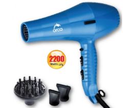 Orca Hair Dryer 2200 Watt - Blue