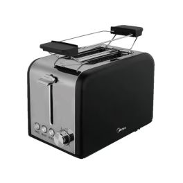 Midea Toaster Up to 950w, 2 Slce and 7 Level - Black