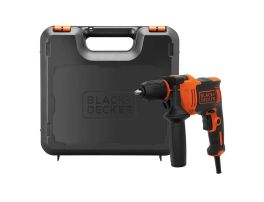 Black & Decker Corded Drill 710W with Kitbox, BEH710K-GB