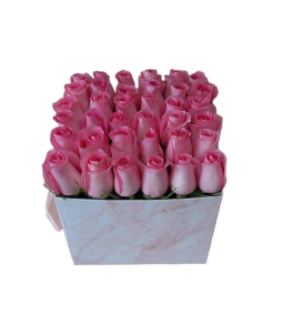 Boquet with 36roses pink