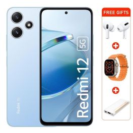 Xiaomi Redmi Note 12R, 6.79 inch, 6GB 128GB, 5G Smart Phone Pastel Blue  With Free Gifts