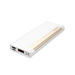 Ldnio 5000mah Dual USB Power Bank - White