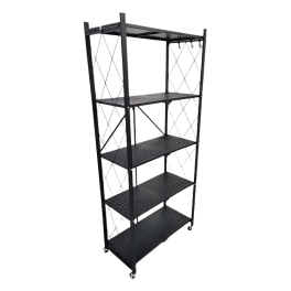 Foldable Storage Rack 5 Shelves